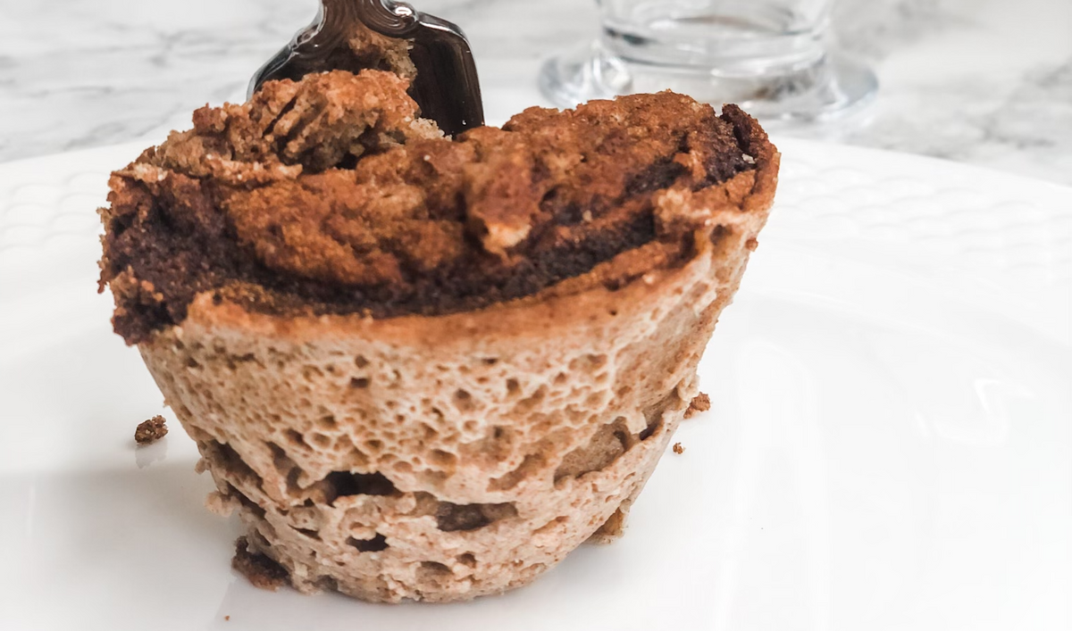 Keto Cinnamon Roll Mug Cake